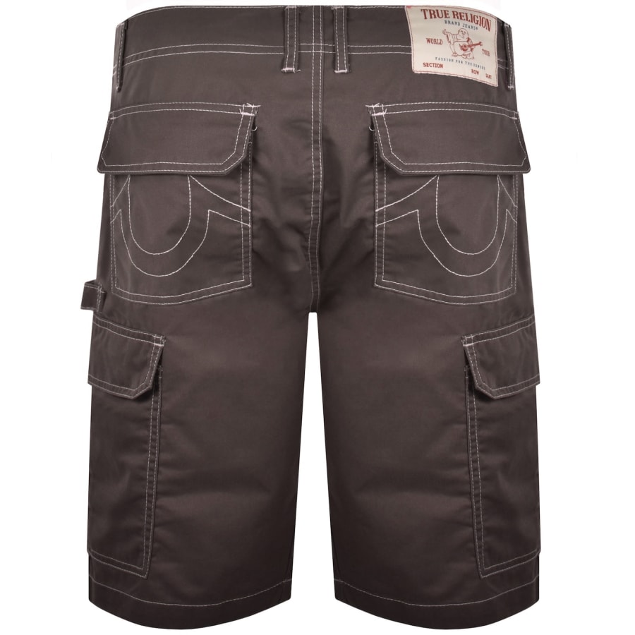 Image number 3 for True Religion Utility Cargo Shorts Jet Brown
