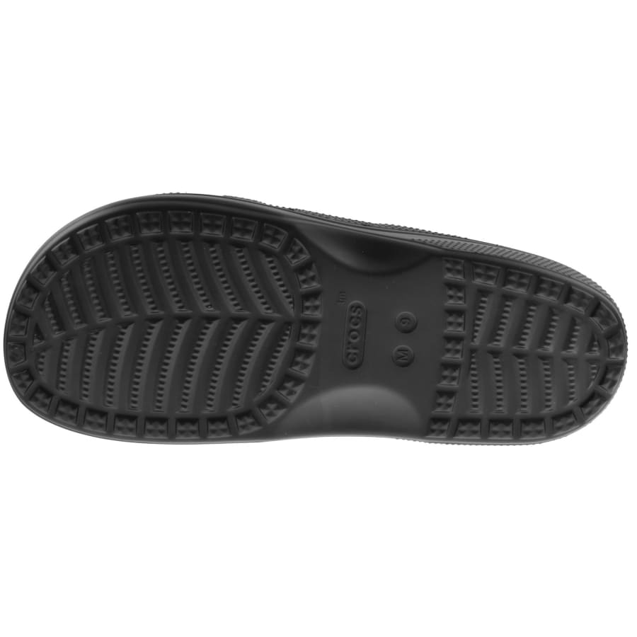 Image number 5 for Crocs Saturday Sliders Black