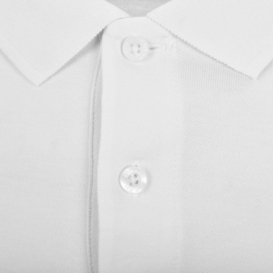 Image number 4 for Farah Blanes Long Sleeve Polo T Shirt White