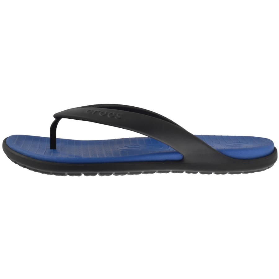 Image number 2 for Crocs Coast Flip Flops Blue