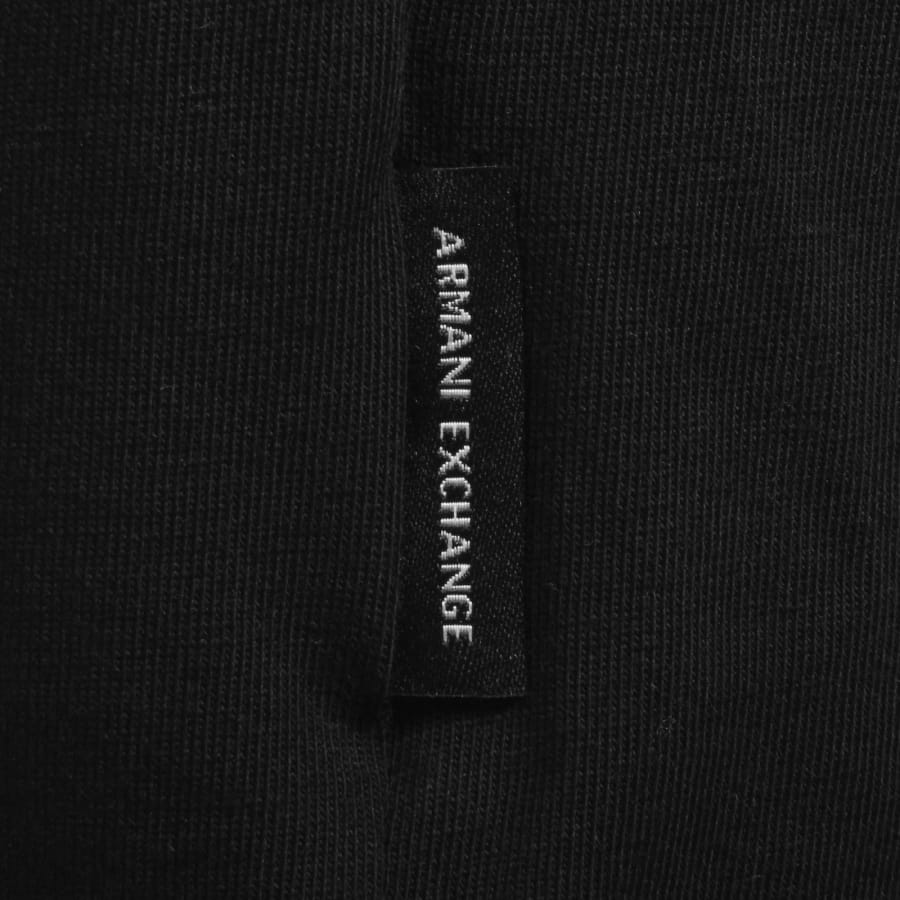 Image number 5 for Armani Exchange Polo T Shirt Black