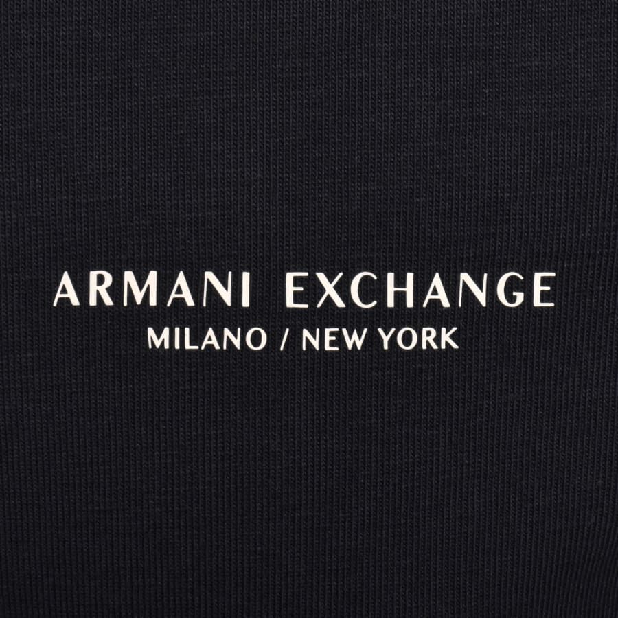 Image number 3 for Armani Exchange Polo T Shirt Navy