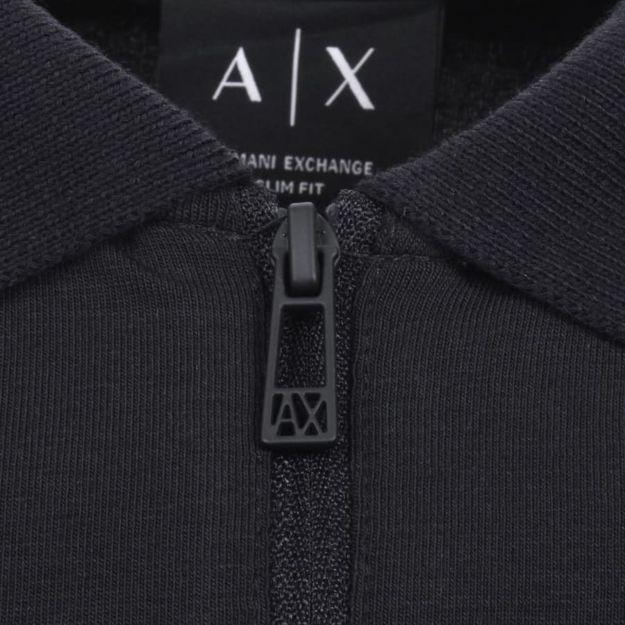 Image number 4 for Armani Exchange Polo T Shirt Navy