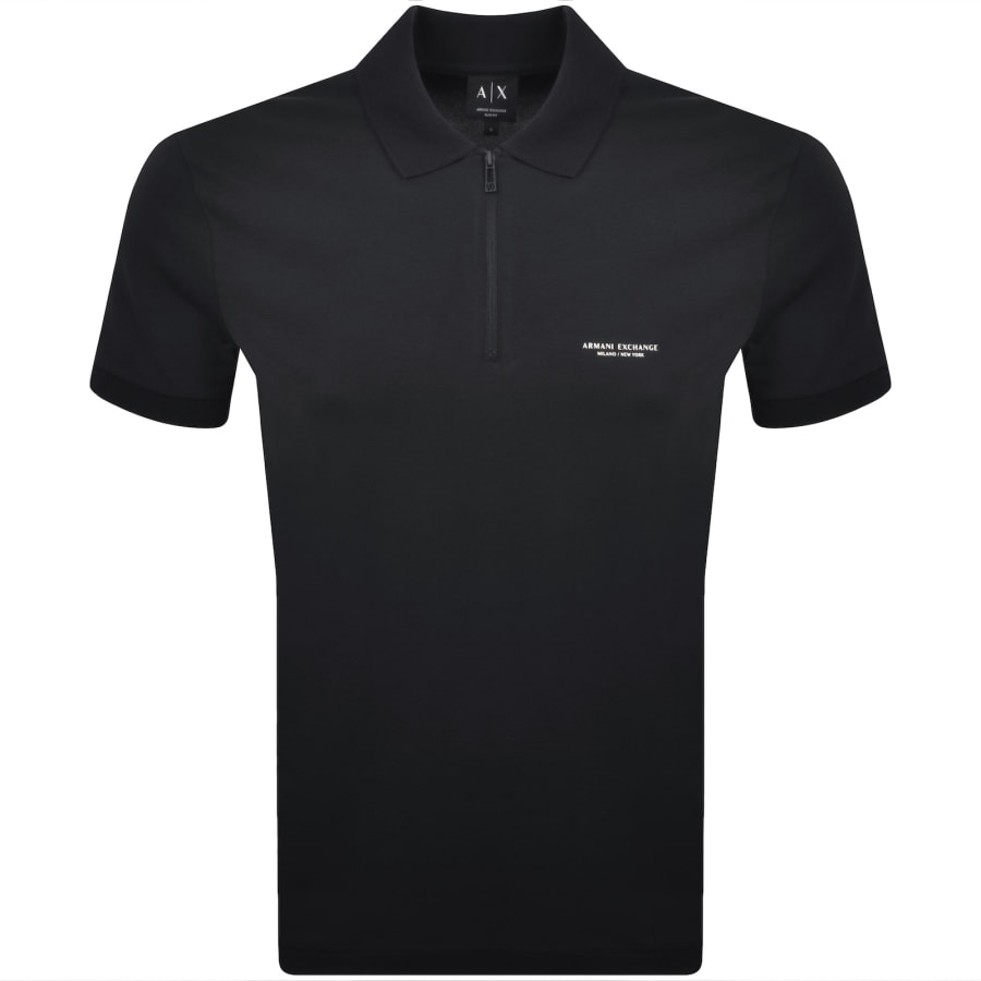 Image number 1 for Armani Exchange Polo T Shirt Navy