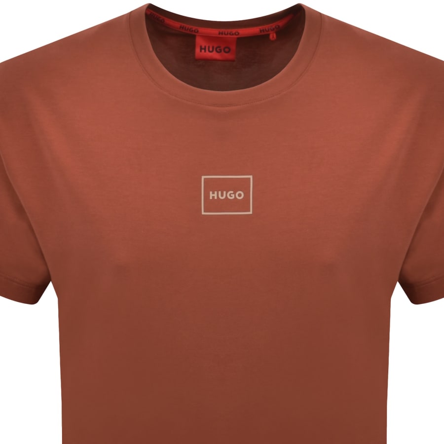 Image number 2 for HUGO Laze T Shirt Red