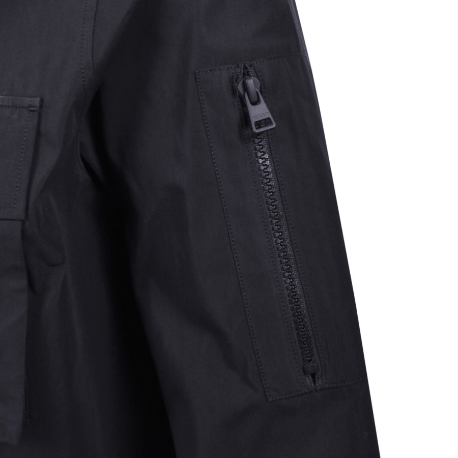 Image number 4 for HUGO Emmond Overshirt Jacket Navy