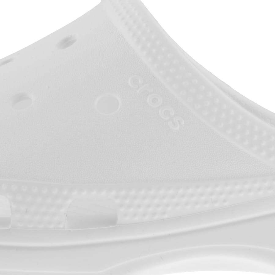 Image number 4 for Crocs Saturday Sliders White