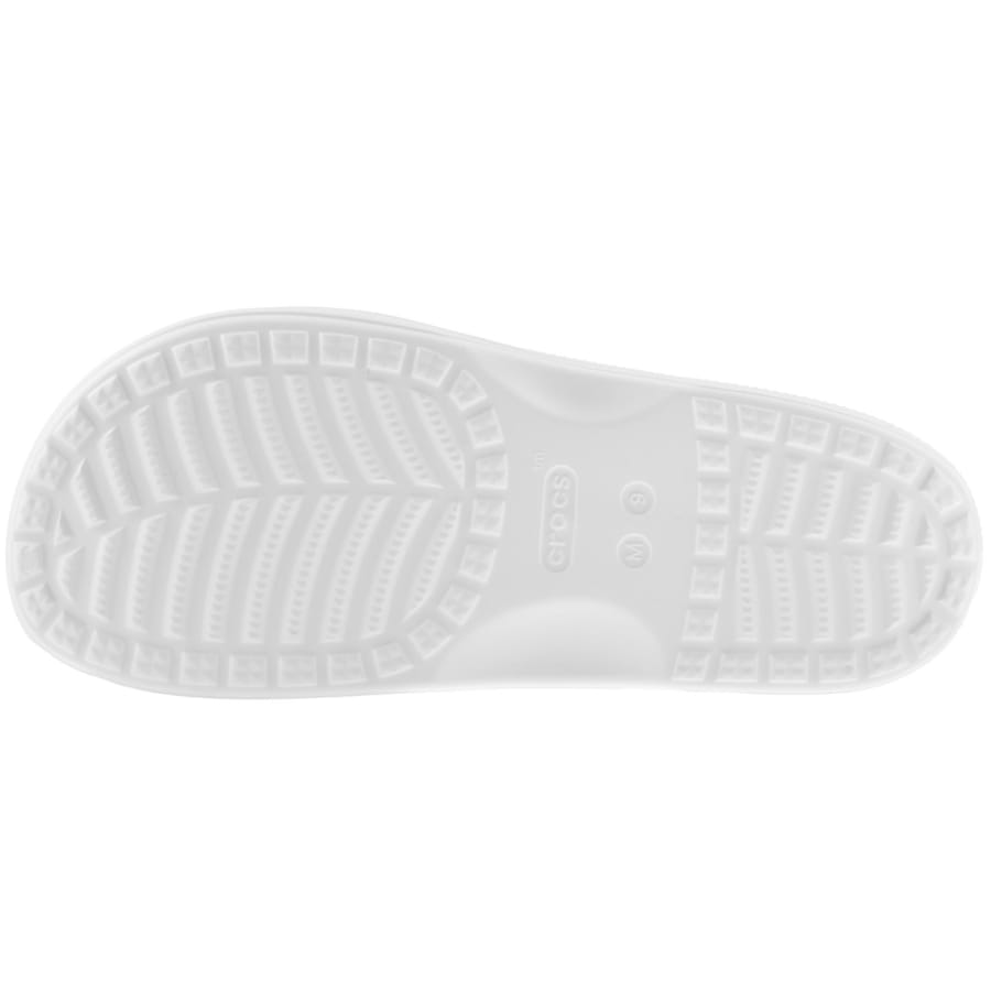 Image number 5 for Crocs Saturday Sliders White