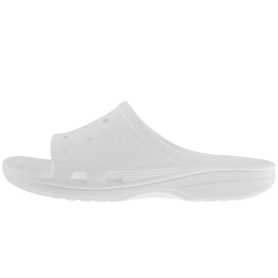 Image number 1 for Crocs Saturday Sliders White