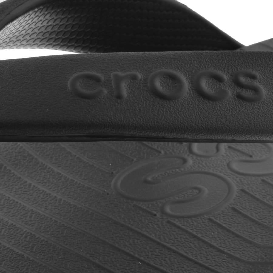 Image number 4 for Crocs Yukon Vista II Flip Flops Black