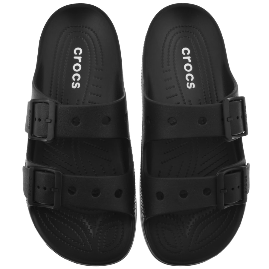 Image number 3 for Crocs Saturday Sandals Black