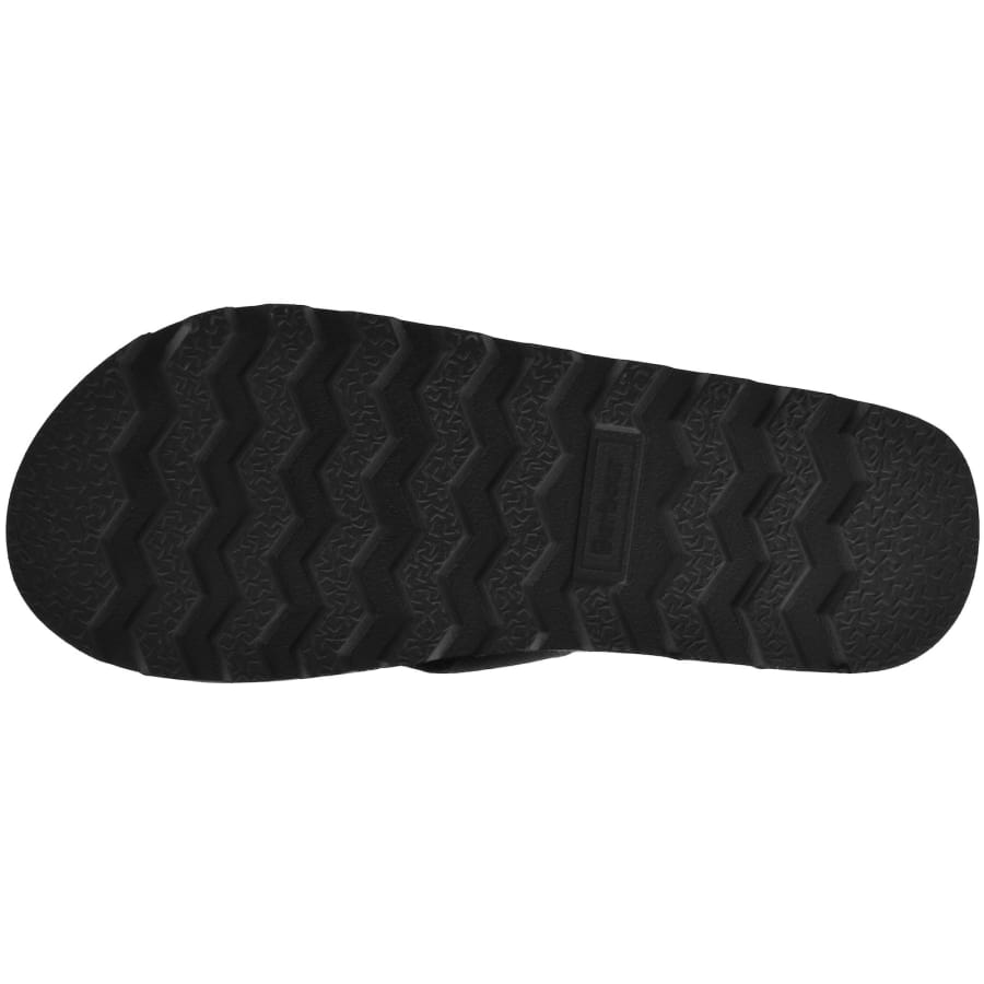 Image number 5 for Barbour Harker Flip Flops Black