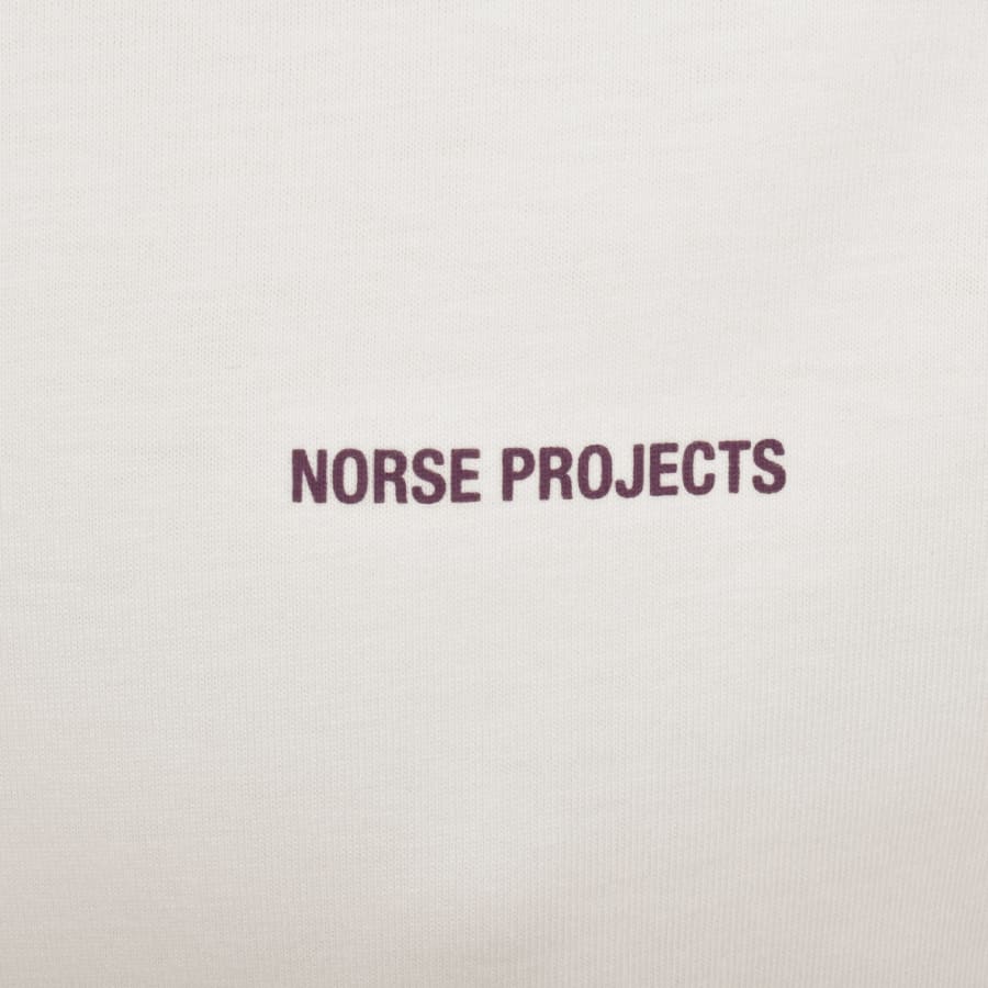 Image number 3 for Norse Projects Dyrehaven Logo T Shirt White