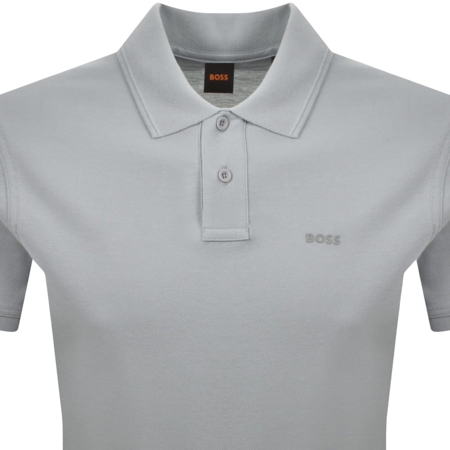 Image number 2 for BOSS Prime Polo T Shirt Grey