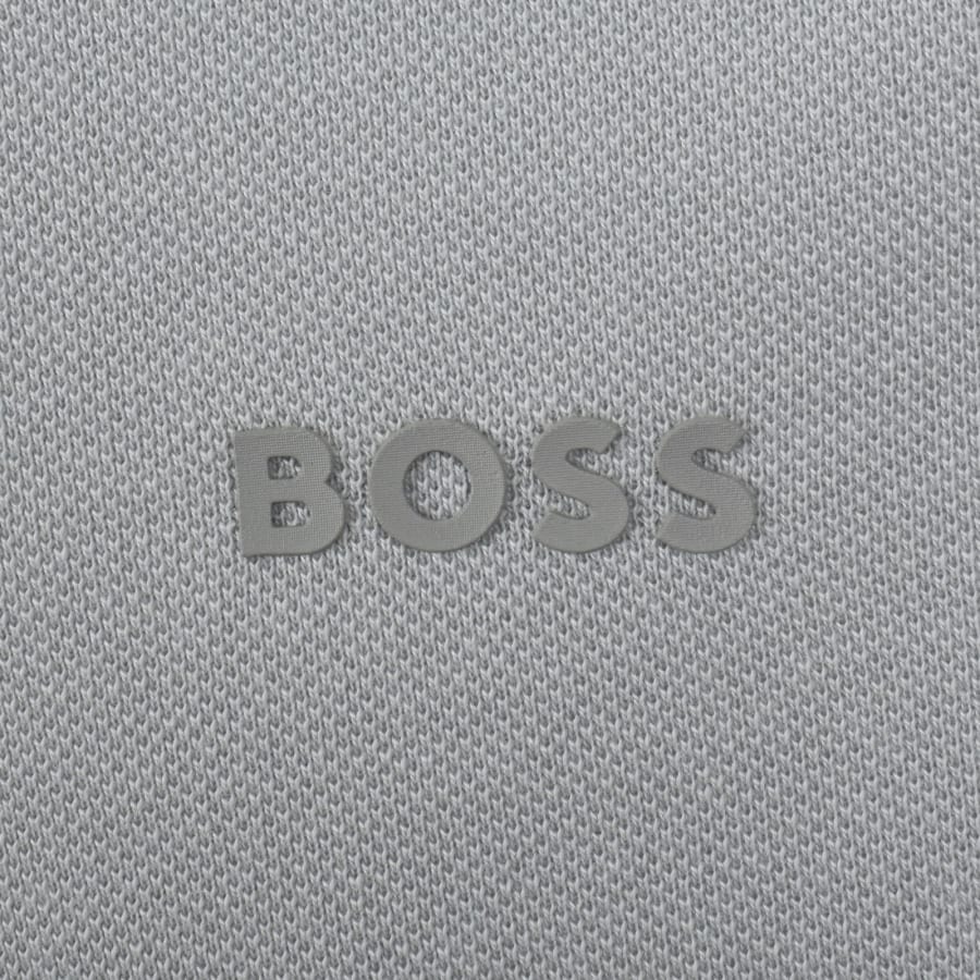 Image number 3 for BOSS Prime Polo T Shirt Grey