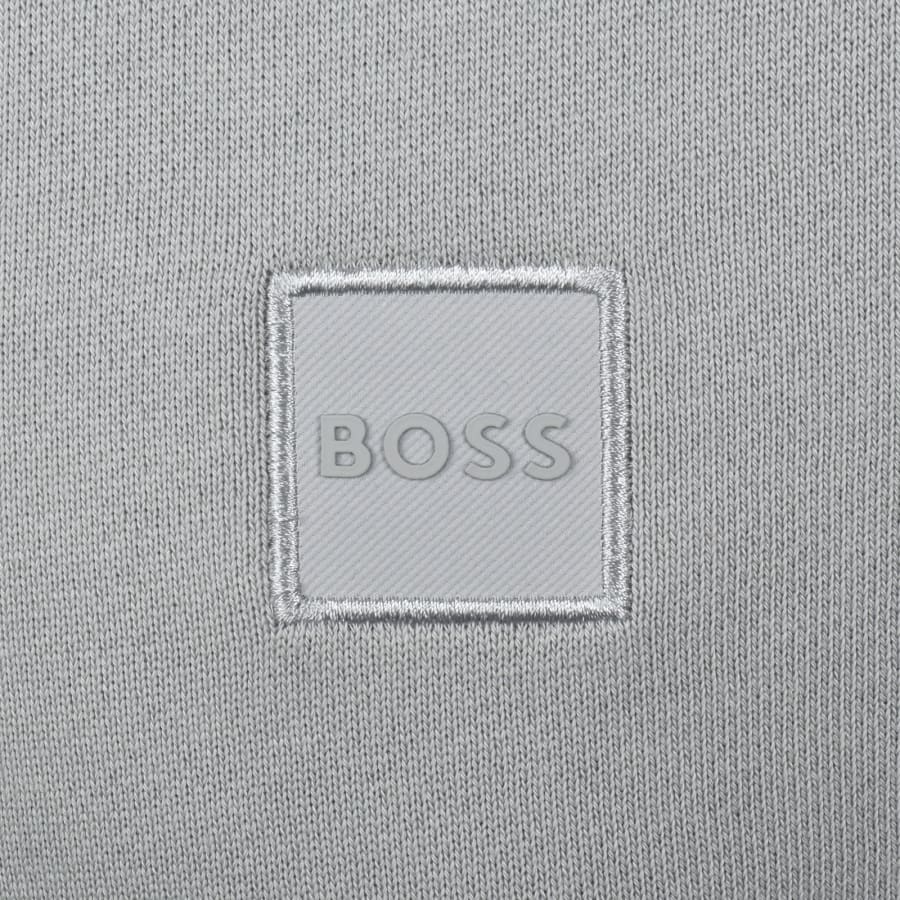 Image number 3 for BOSS Westart 1 Sweatshirt Open Grey