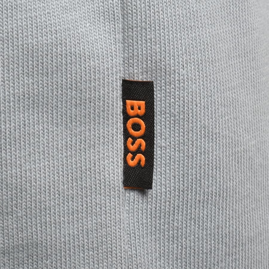 Image number 4 for BOSS Te Frame T Shirt Open Grey