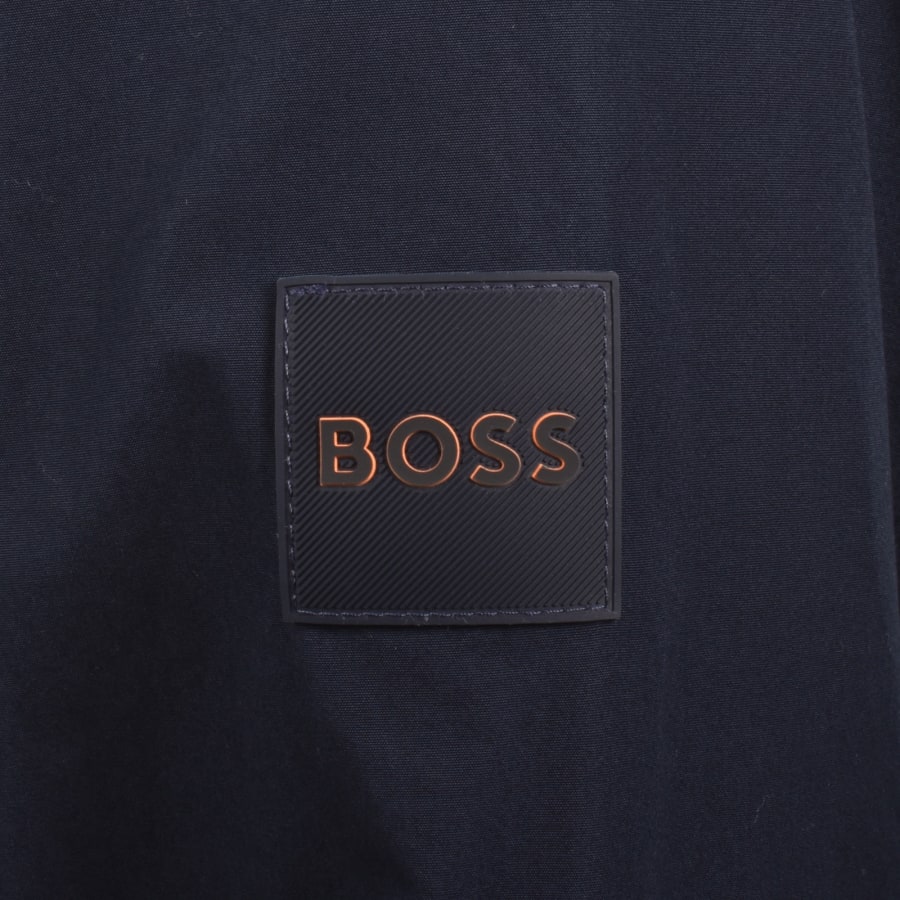 Image number 4 for BOSS Lutti Full Zip Overshirt Navy