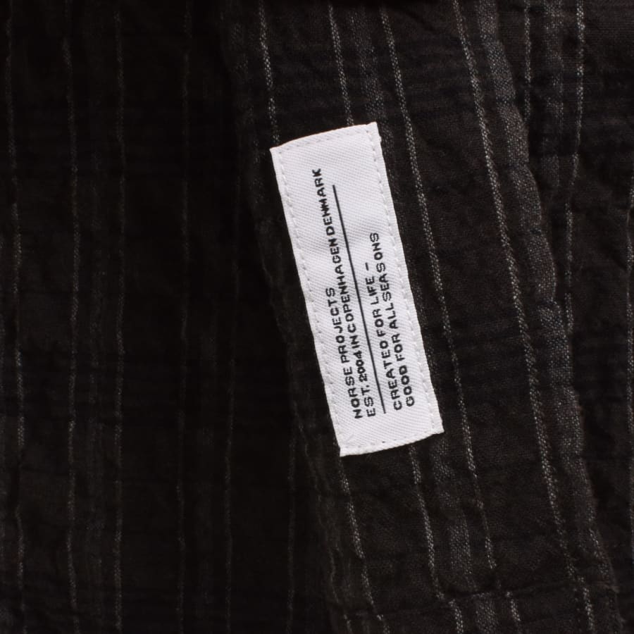 Image number 5 for Norse Projects Mols Check Shirt Brown