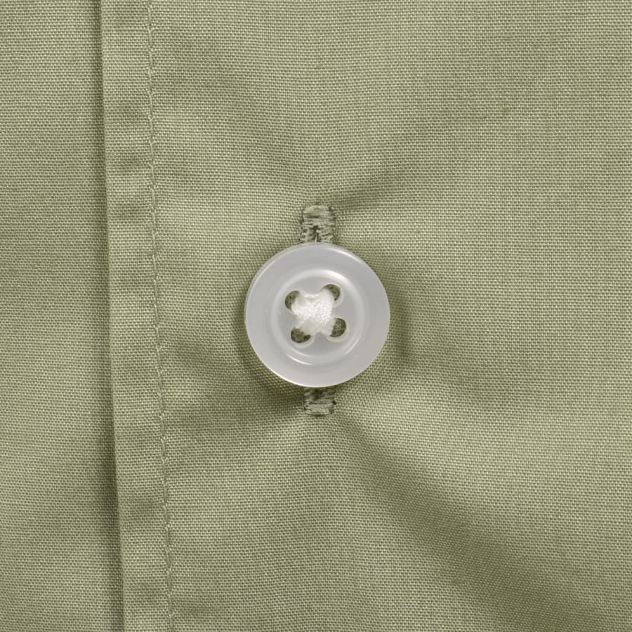 Image number 4 for HUGO Blue Short Sleeve Shirt Green