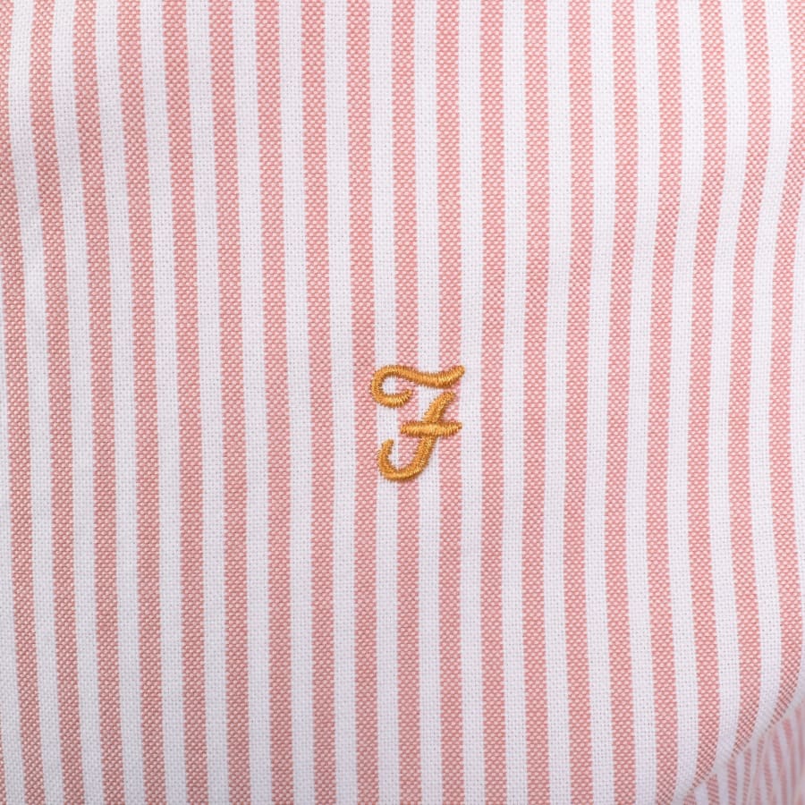 Image number 3 for Farah Brewer Short Sleeve Shirt Pink