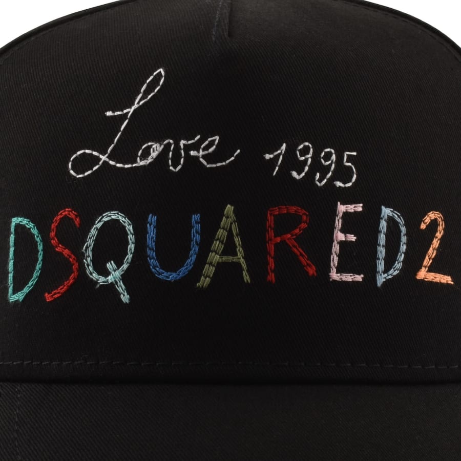 Image number 5 for DSQUARED2 Logo Baseball Cap Black