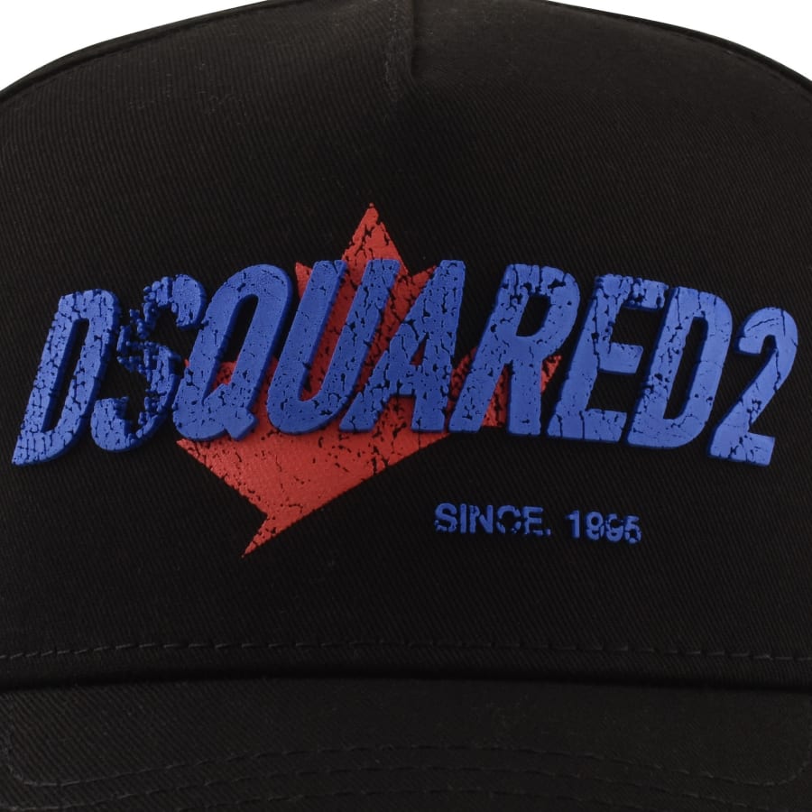 Image number 5 for DSQUARED2 Logo Baseball Cap Black