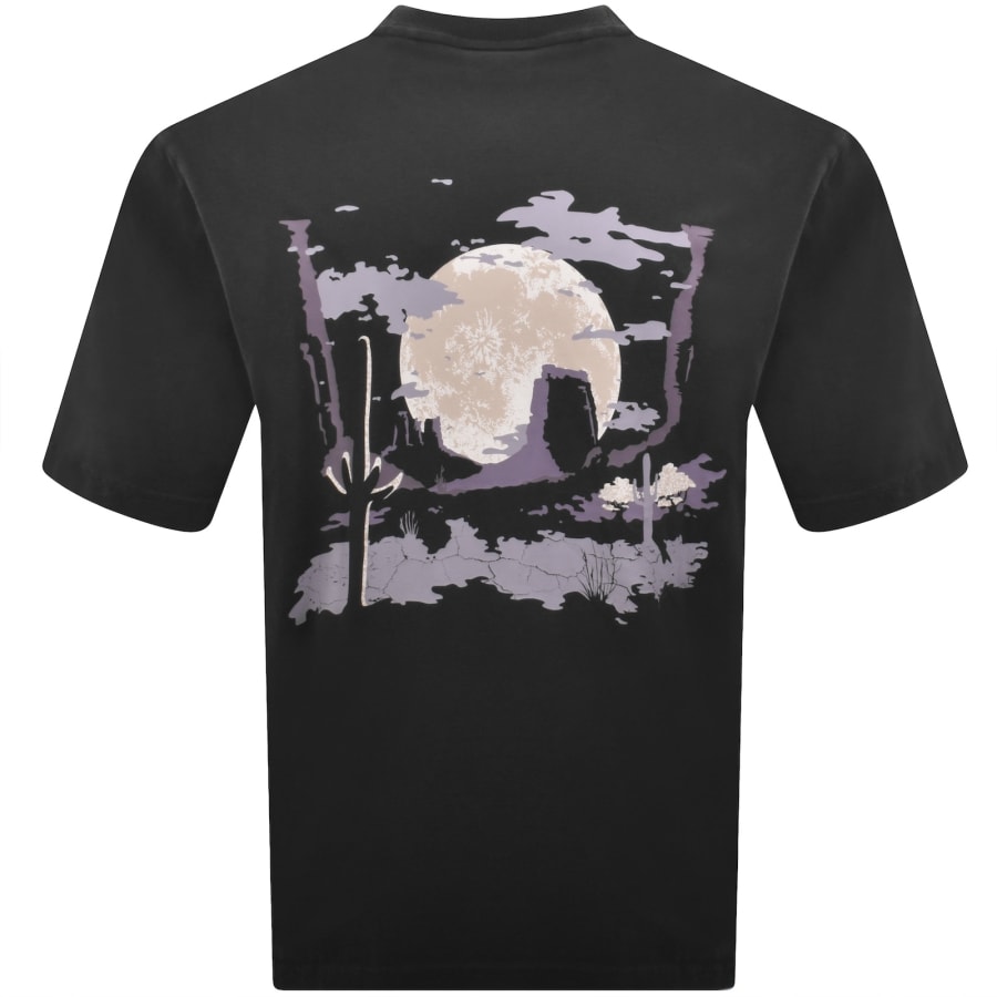 Image number 5 for HUGO Blue Noxwash T Shirt Black