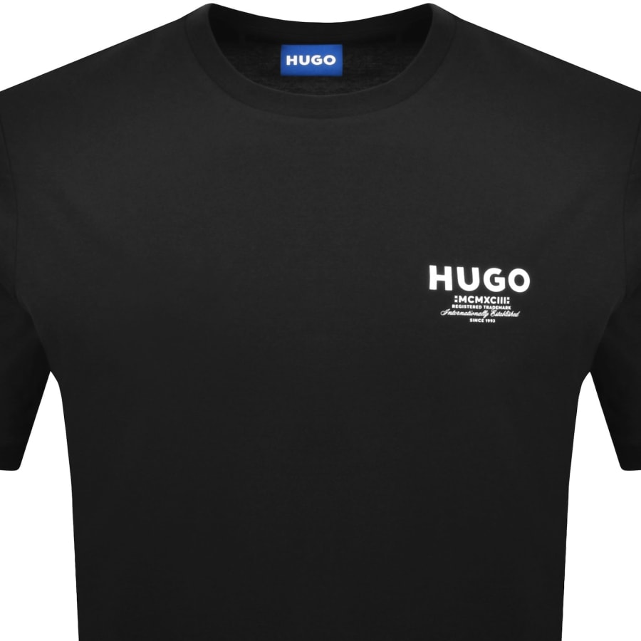 Image number 2 for HUGO Blue Nesptee T Shirt Black