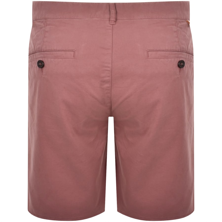 Image number 2 for Farah Hawk Twill Shorts Dusty Red