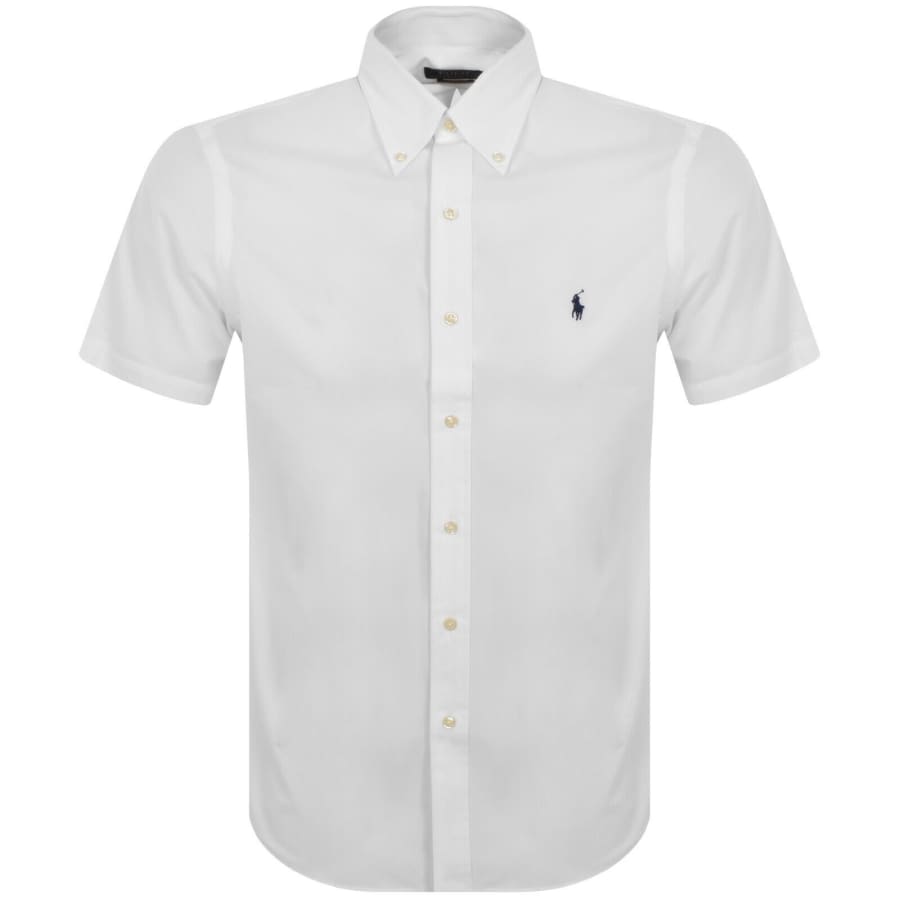 Image number 1 for Ralph Lauren Short Sleeve Shirt White