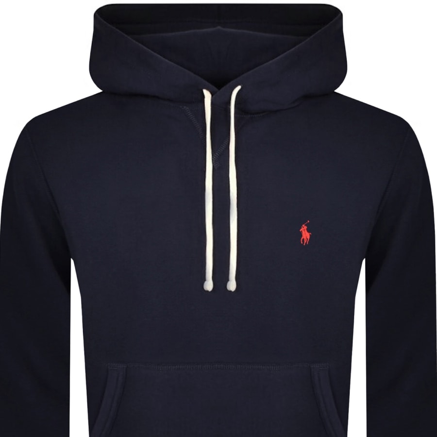 Image number 2 for Ralph Lauren Pullover Hoodie Navy