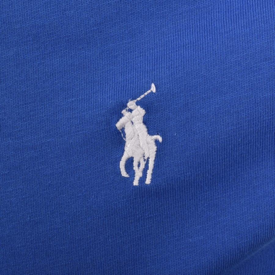 Image number 3 for Ralph Lauren Crew Neck Slim Fit T Shirt Blue