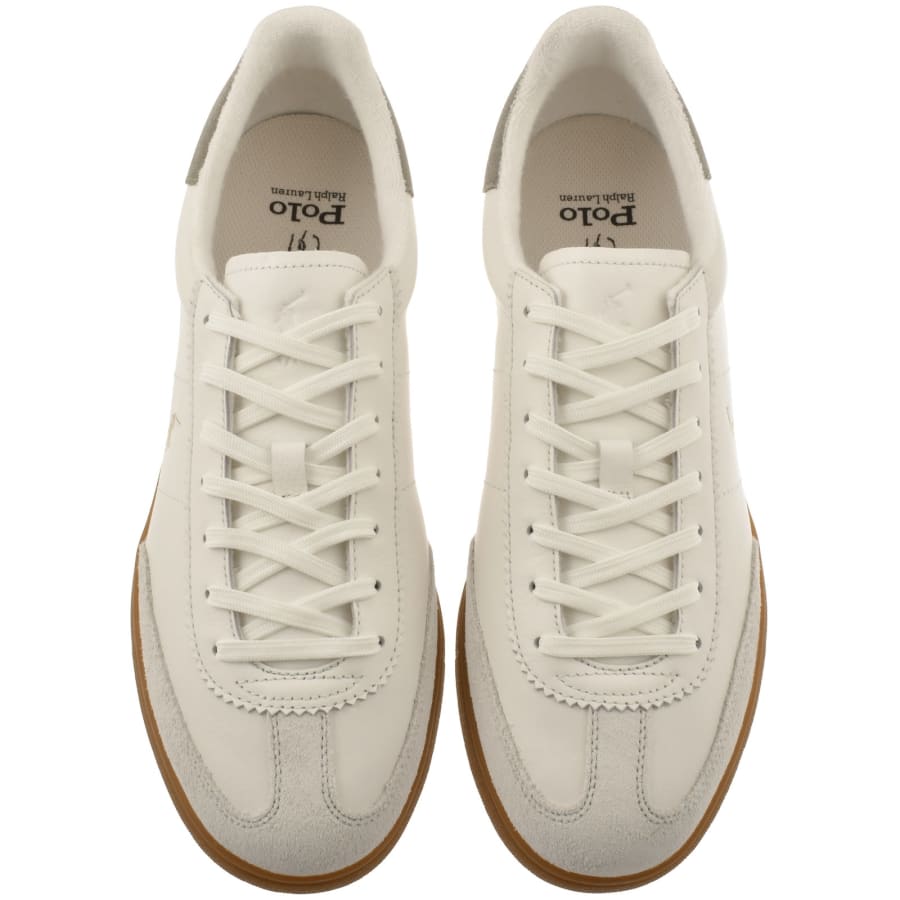 Image number 3 for Ralph Lauren Bedford PP Trainers White