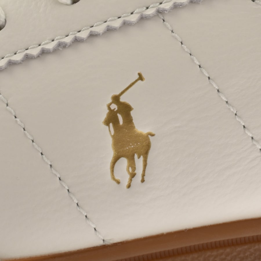 Image number 4 for Ralph Lauren Bedford PP Trainers White