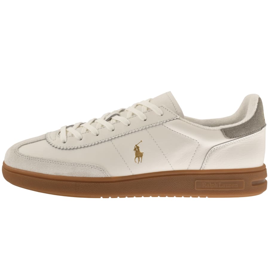 Image number 1 for Ralph Lauren Bedford PP Trainers White