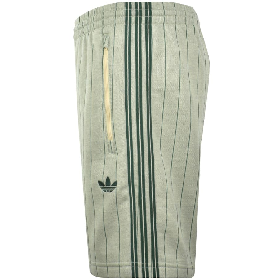 Image number 5 for adidas Originals Pinstripe Shorts Green