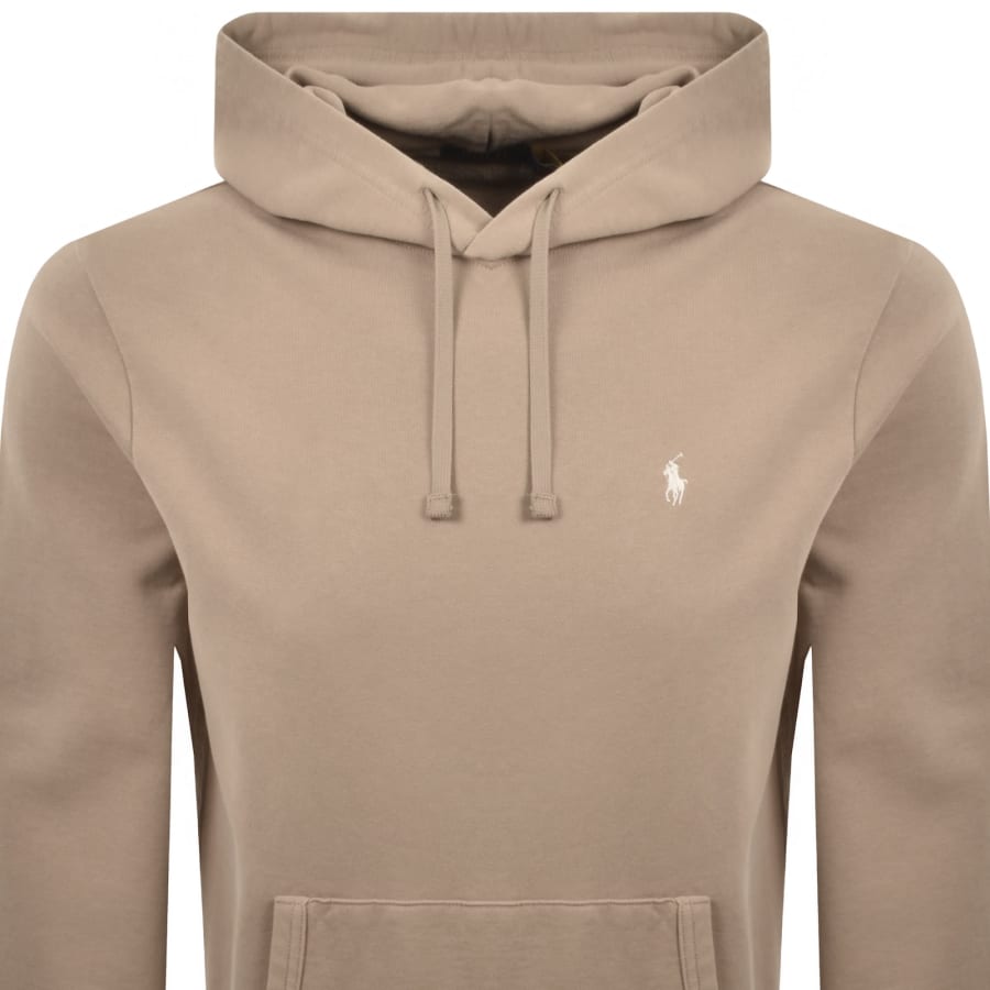 Image number 2 for Ralph Lauren Pullover Hoodie Vintage Khaki Brown