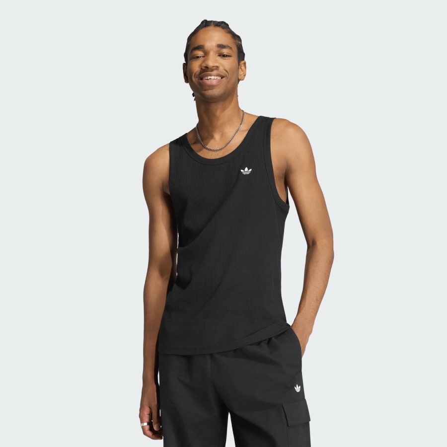 Image number 4 for adidas Originals Essential Vest Black