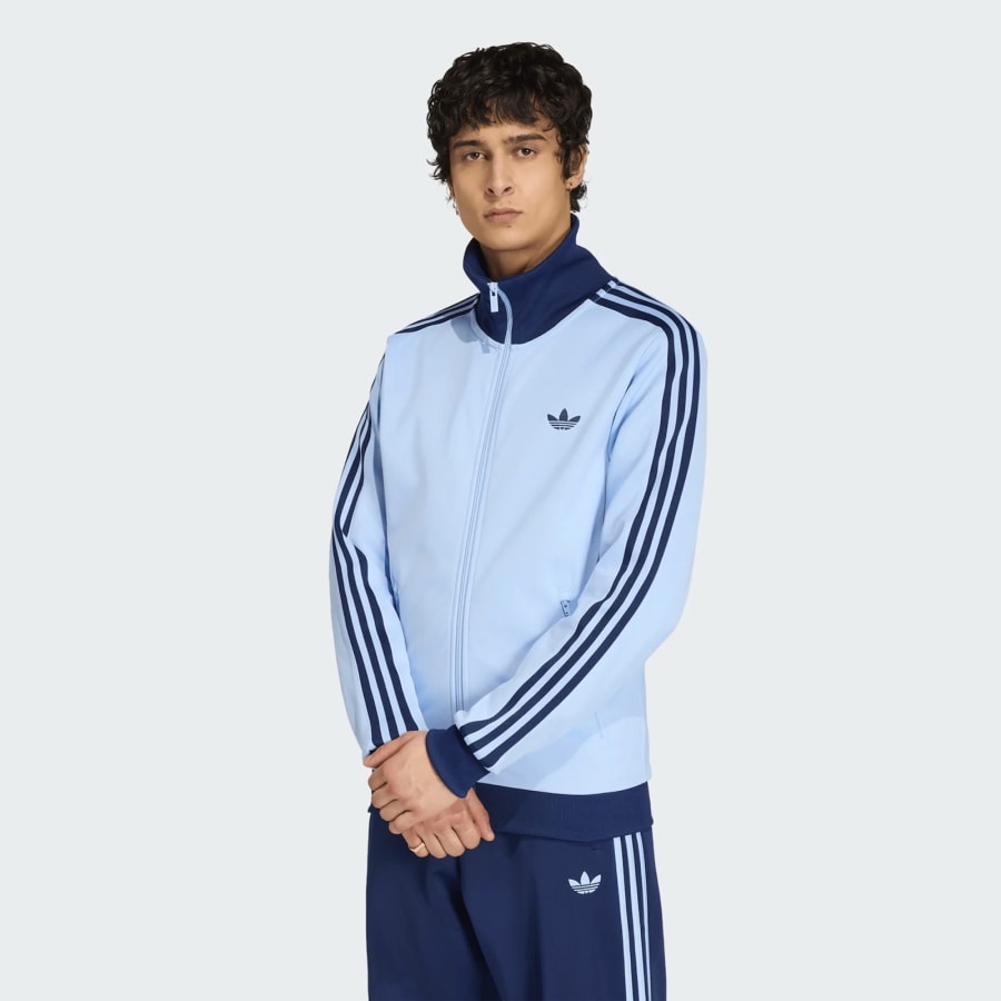 Image number 5 for adidas Originals Beckenbauer Track Top Blue