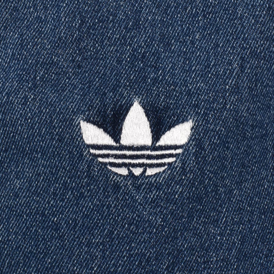 Image number 3 for adidas Originals Firebird Denim Track Top Blue