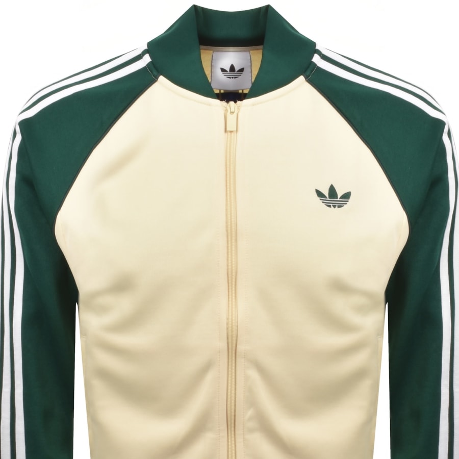 Image number 2 for adidas Originals SST Track Top Cream