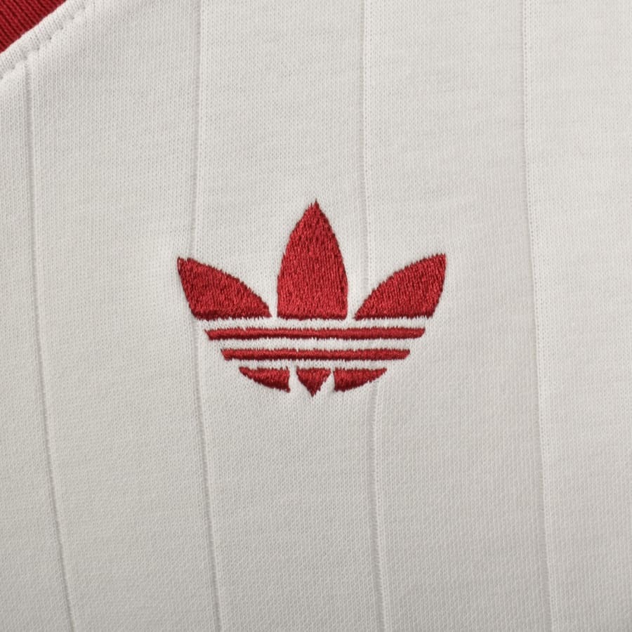 Image number 3 for adidas Originals Pinstripe Vest White
