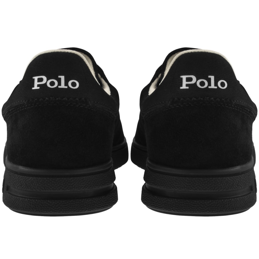 Image number 2 for Ralph Lauren Bedford Trainers Black