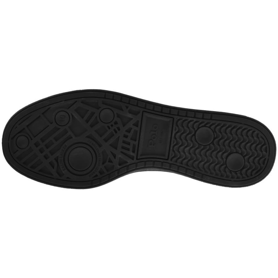 Image number 5 for Ralph Lauren Bedford Trainers Black