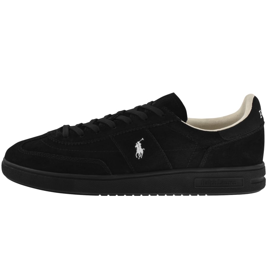 Image number 1 for Ralph Lauren Bedford Trainers Black