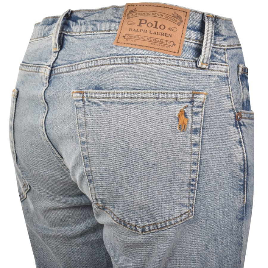 Image number 4 for Ralph Lauren Sullivan Slim Fit Jeans Blue