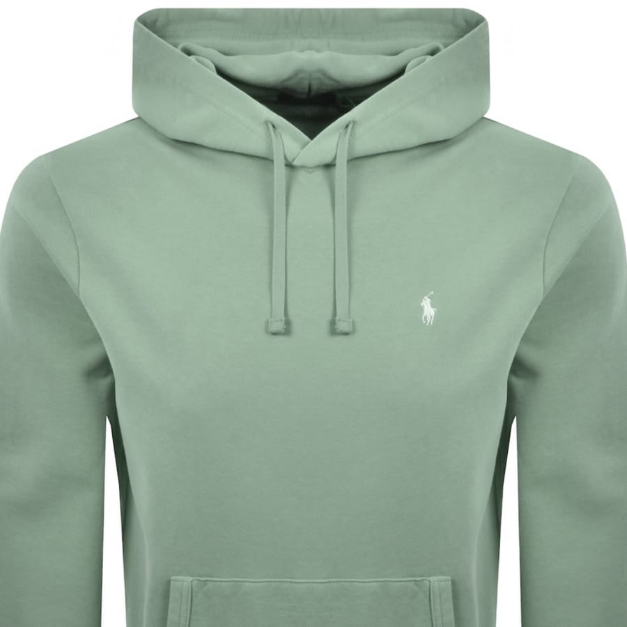 Image number 2 for Ralph Lauren Pullover Hoodie Green