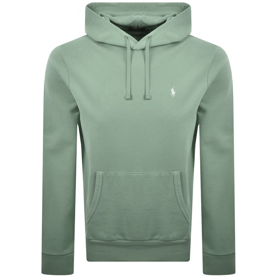 Image number 1 for Ralph Lauren Pullover Hoodie Green
