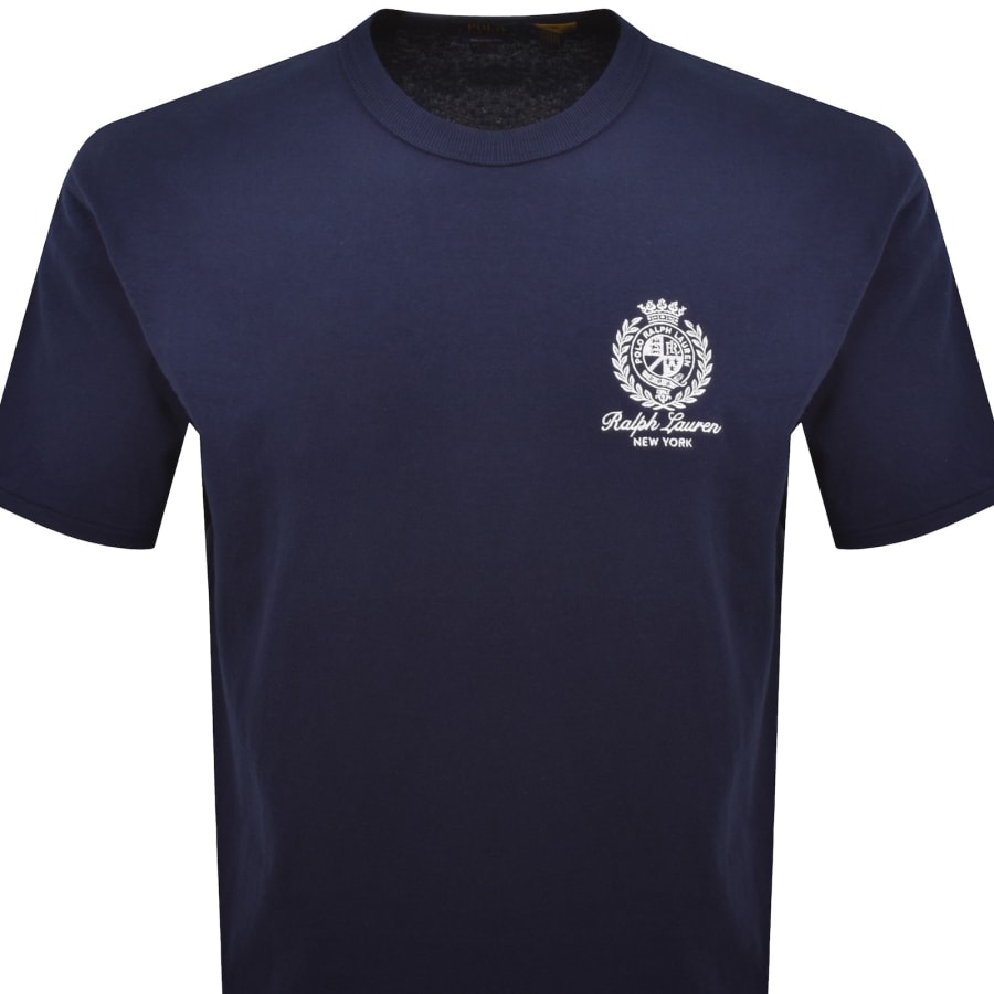 Image number 3 for Ralph Lauren Logo T Shirt Newport Navy